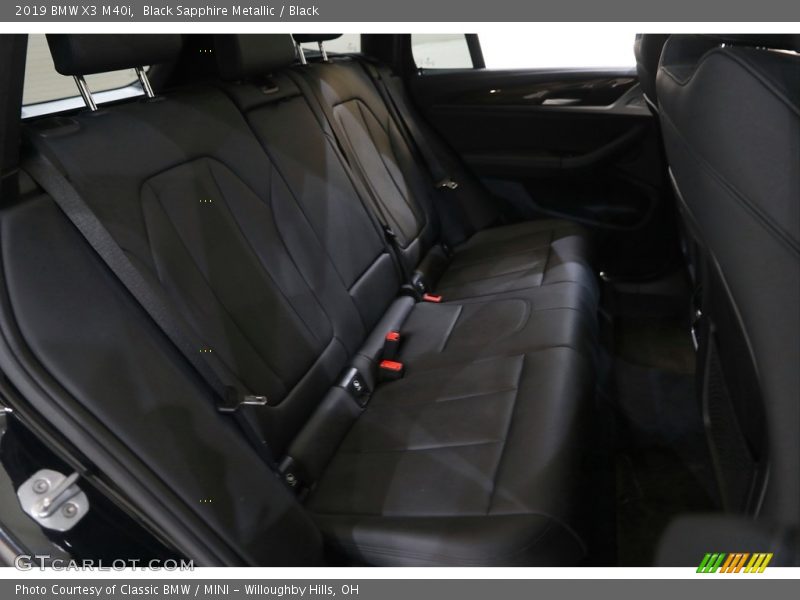 Black Sapphire Metallic / Black 2019 BMW X3 M40i