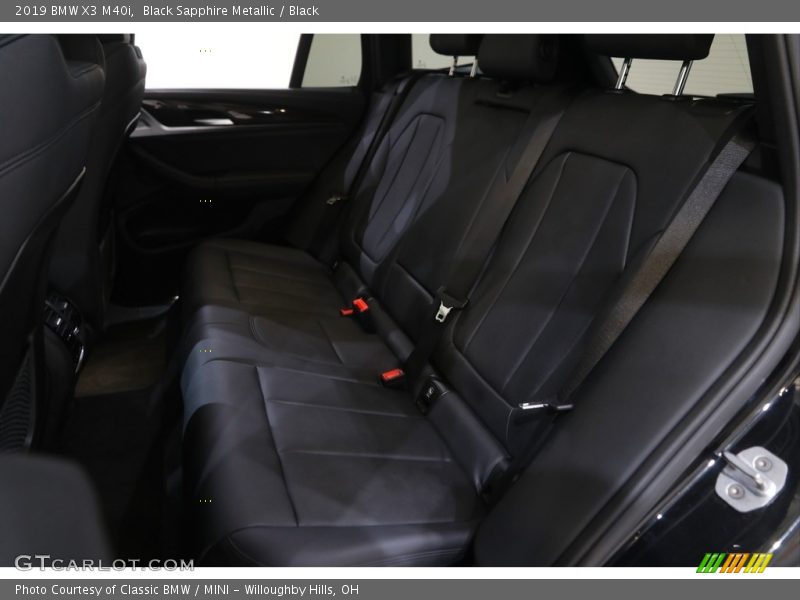Black Sapphire Metallic / Black 2019 BMW X3 M40i