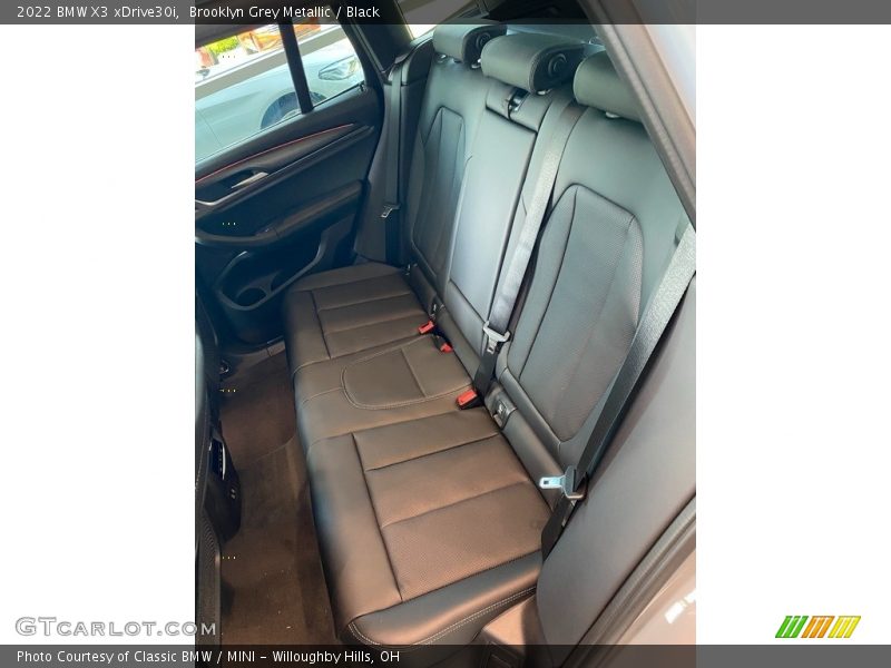 Brooklyn Grey Metallic / Black 2022 BMW X3 xDrive30i