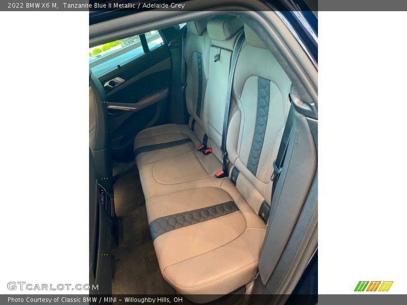 Rear Seat of 2022 X6 M 