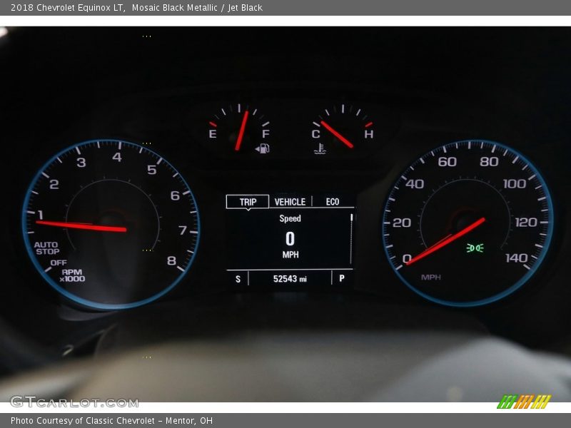 Mosaic Black Metallic / Jet Black 2018 Chevrolet Equinox LT