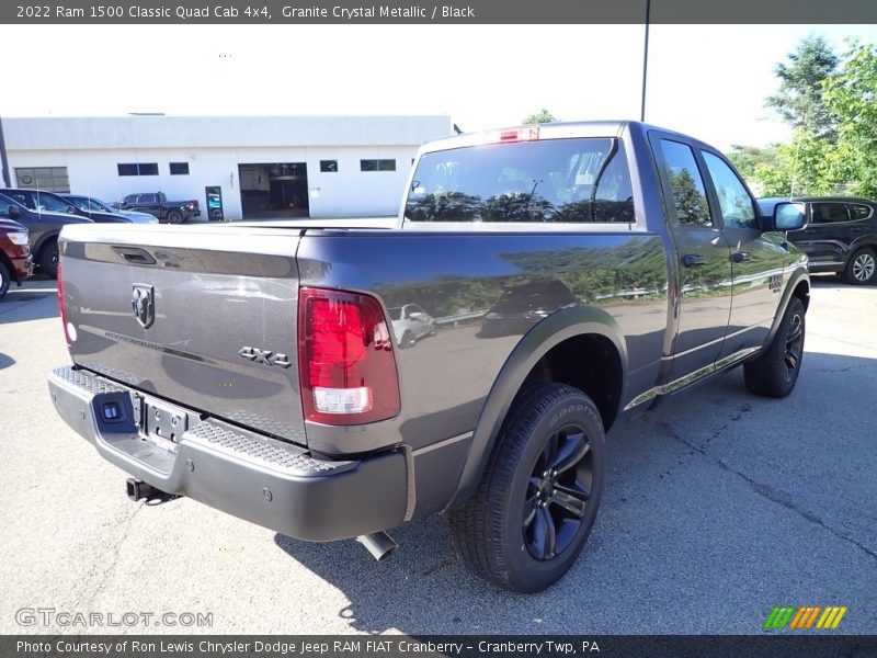 Granite Crystal Metallic / Black 2022 Ram 1500 Classic Quad Cab 4x4