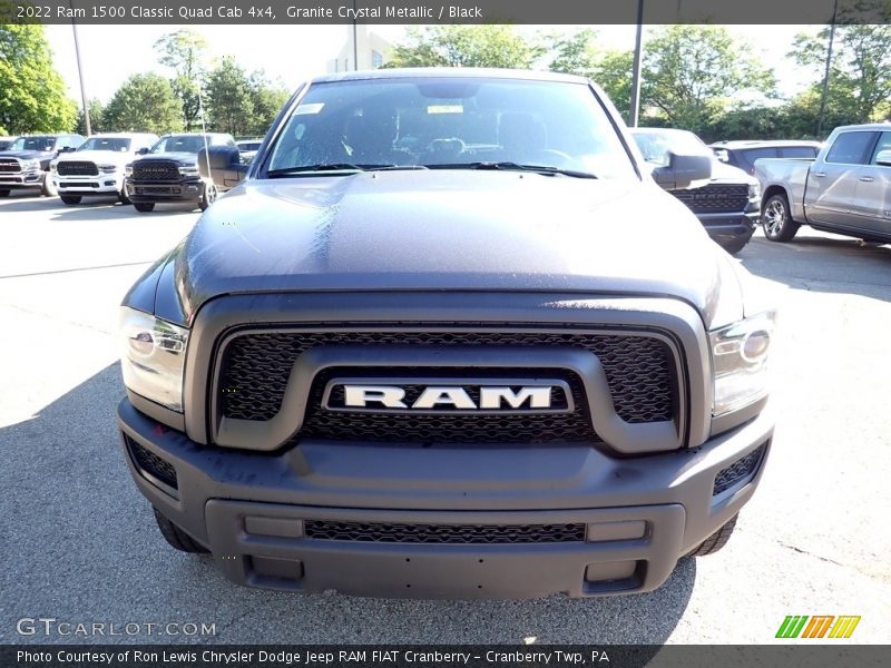 Granite Crystal Metallic / Black 2022 Ram 1500 Classic Quad Cab 4x4