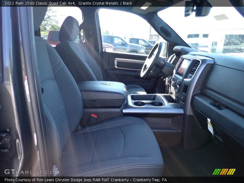 Granite Crystal Metallic / Black 2022 Ram 1500 Classic Quad Cab 4x4