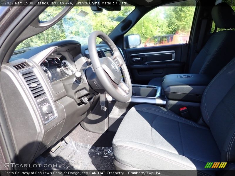 Granite Crystal Metallic / Black 2022 Ram 1500 Classic Quad Cab 4x4