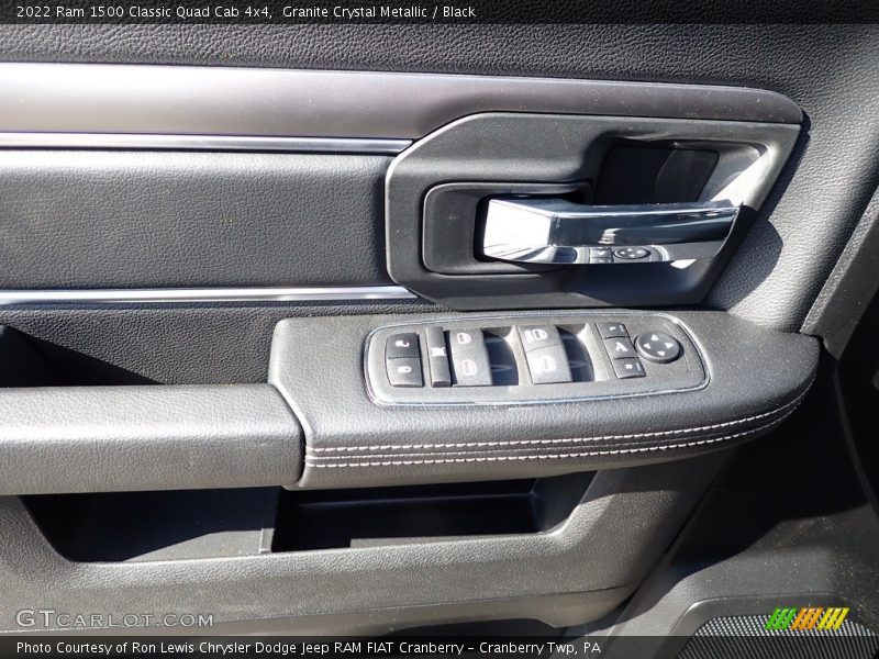 Granite Crystal Metallic / Black 2022 Ram 1500 Classic Quad Cab 4x4