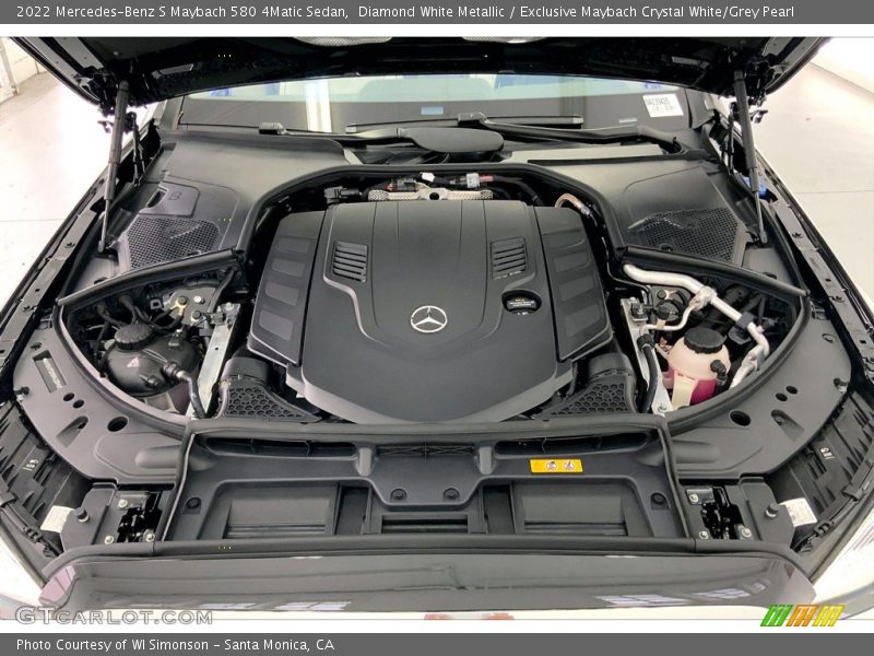  2022 S Maybach 580 4Matic Sedan Engine - 4.0 Liter DI biturbo DOHC 32-Valve VVT V8