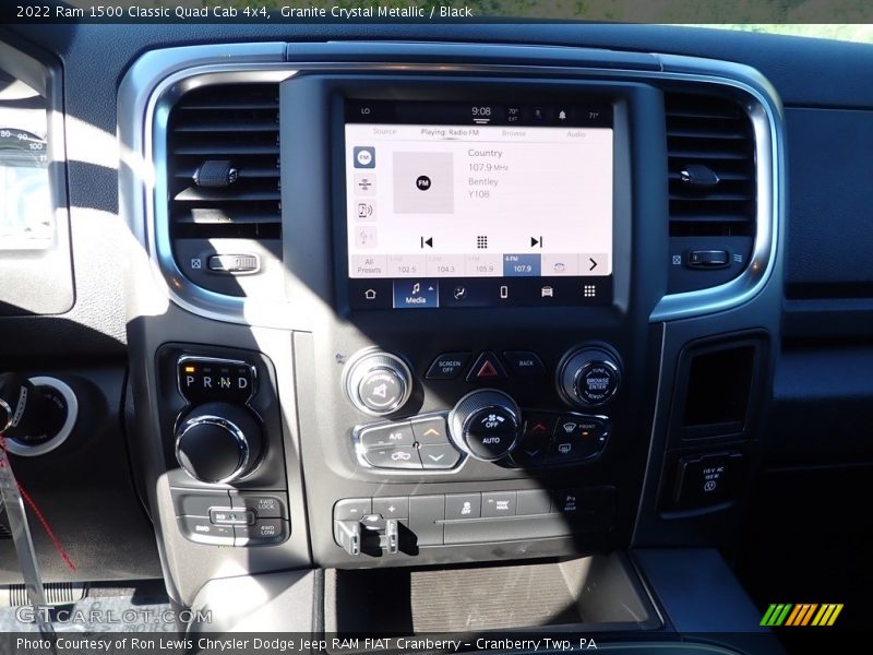 Granite Crystal Metallic / Black 2022 Ram 1500 Classic Quad Cab 4x4