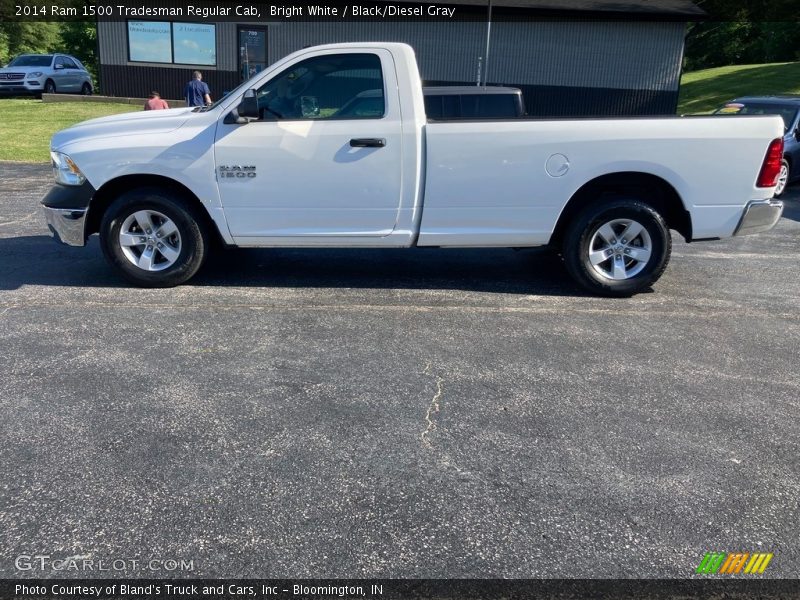 Bright White / Black/Diesel Gray 2014 Ram 1500 Tradesman Regular Cab