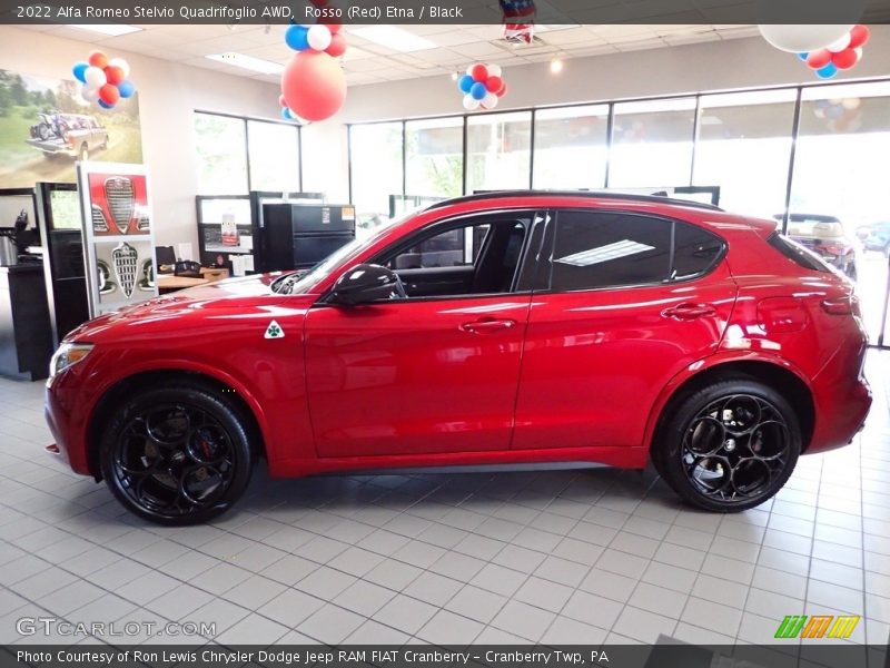  2022 Stelvio Quadrifoglio AWD Rosso (Red) Etna