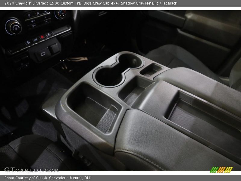 Shadow Gray Metallic / Jet Black 2020 Chevrolet Silverado 1500 Custom Trail Boss Crew Cab 4x4