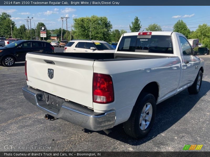 Bright White / Black/Diesel Gray 2014 Ram 1500 Tradesman Regular Cab