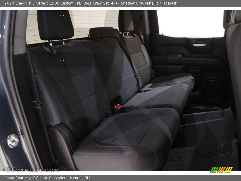 Shadow Gray Metallic / Jet Black 2020 Chevrolet Silverado 1500 Custom Trail Boss Crew Cab 4x4