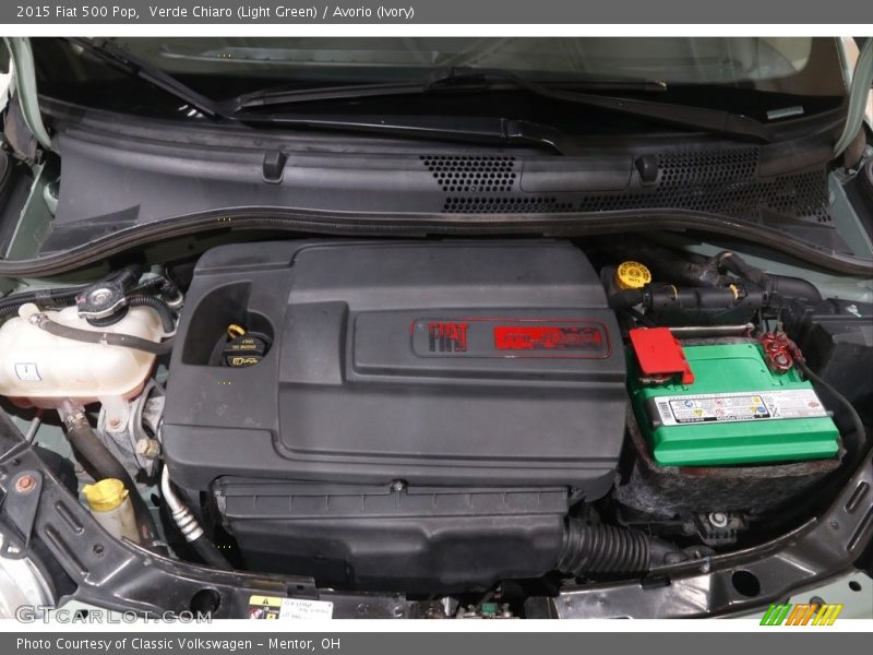  2015 500 Pop Engine - 1.4 Liter SOHC 16-Valve MultiAir 4 Cylinder