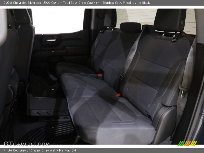 Shadow Gray Metallic / Jet Black 2020 Chevrolet Silverado 1500 Custom Trail Boss Crew Cab 4x4