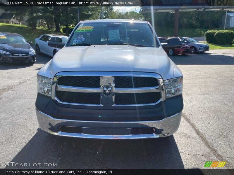 Bright White / Black/Diesel Gray 2014 Ram 1500 Tradesman Regular Cab