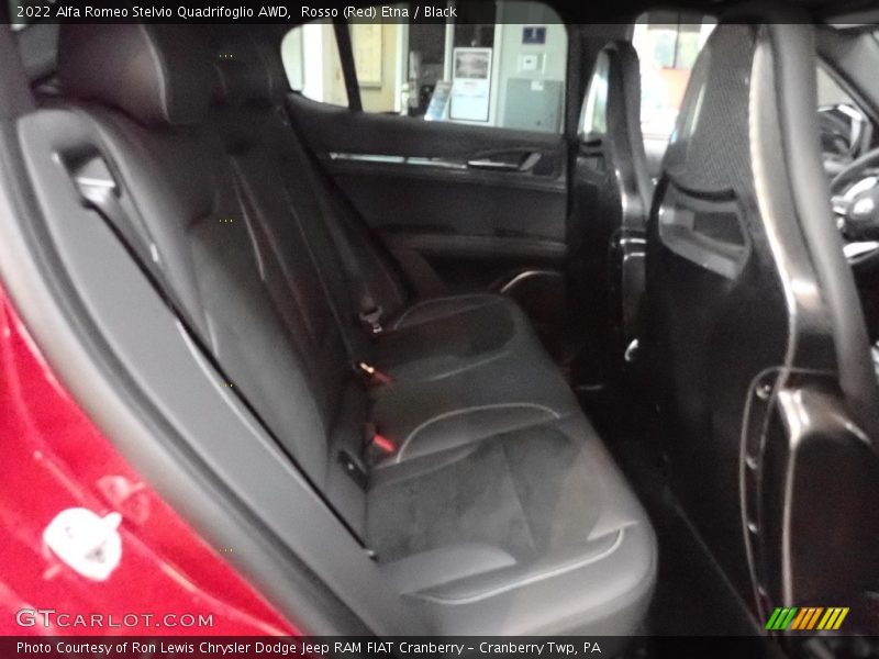 Rear Seat of 2022 Stelvio Quadrifoglio AWD
