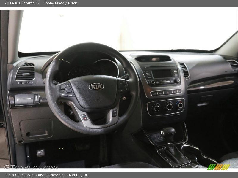 Ebony Black / Black 2014 Kia Sorento LX