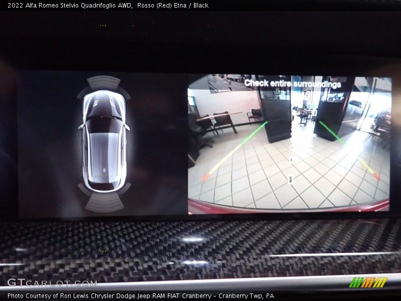 Rosso (Red) Etna / Black 2022 Alfa Romeo Stelvio Quadrifoglio AWD