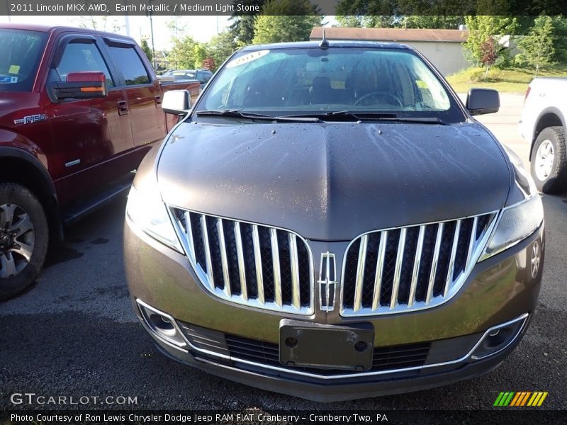 Earth Metallic / Medium Light Stone 2011 Lincoln MKX AWD