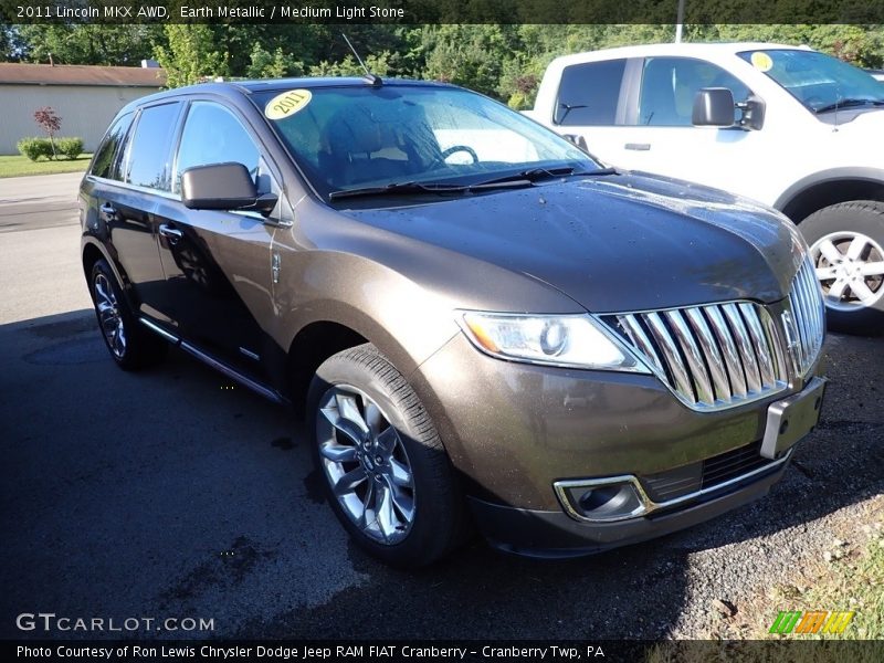 Earth Metallic / Medium Light Stone 2011 Lincoln MKX AWD