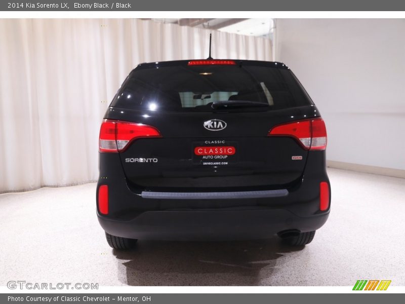 Ebony Black / Black 2014 Kia Sorento LX