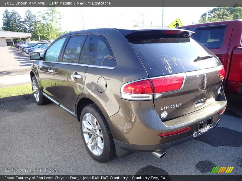 Earth Metallic / Medium Light Stone 2011 Lincoln MKX AWD