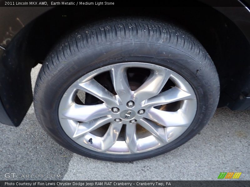 Earth Metallic / Medium Light Stone 2011 Lincoln MKX AWD