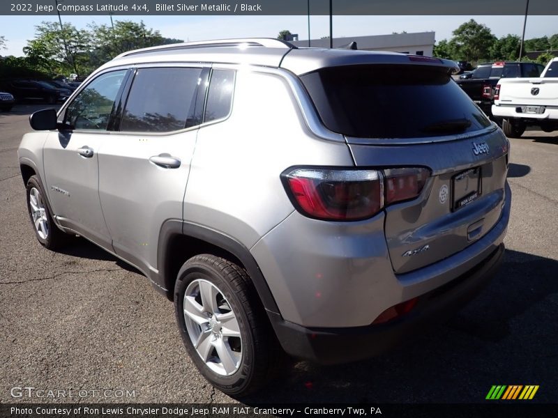 Billet Silver Metallic / Black 2022 Jeep Compass Latitude 4x4