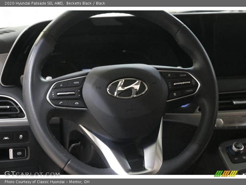 Becketts Black / Black 2020 Hyundai Palisade SEL AWD