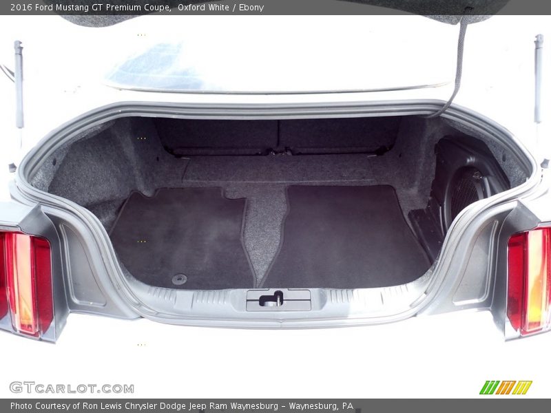 Oxford White / Ebony 2016 Ford Mustang GT Premium Coupe