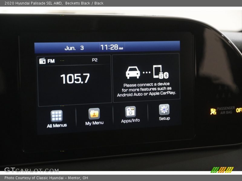Becketts Black / Black 2020 Hyundai Palisade SEL AWD