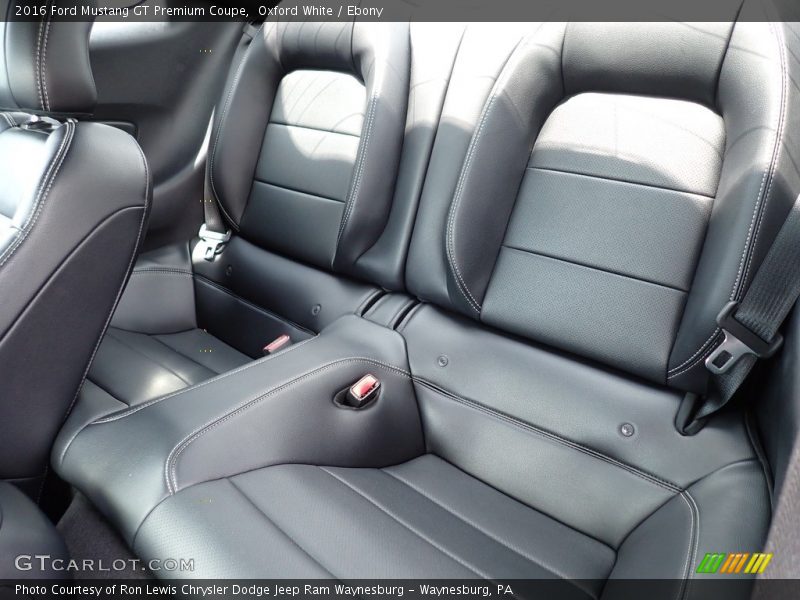 Oxford White / Ebony 2016 Ford Mustang GT Premium Coupe