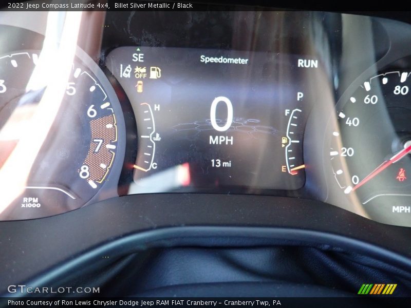 Billet Silver Metallic / Black 2022 Jeep Compass Latitude 4x4