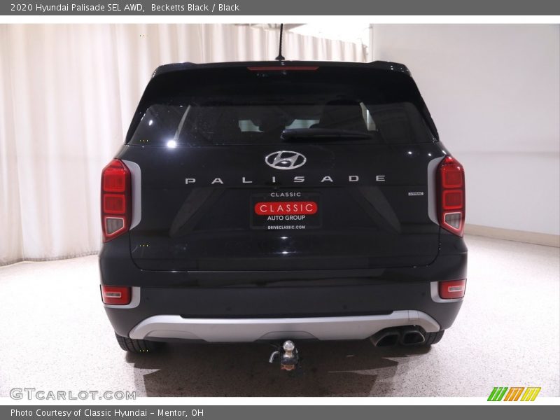 Becketts Black / Black 2020 Hyundai Palisade SEL AWD