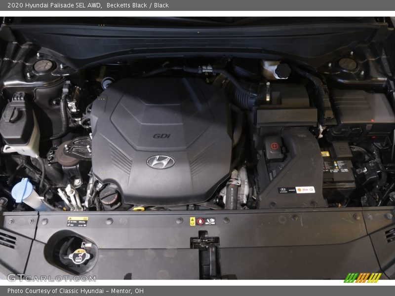 Becketts Black / Black 2020 Hyundai Palisade SEL AWD