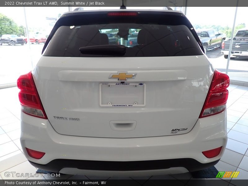 Summit White / Jet Black 2022 Chevrolet Trax LT AWD