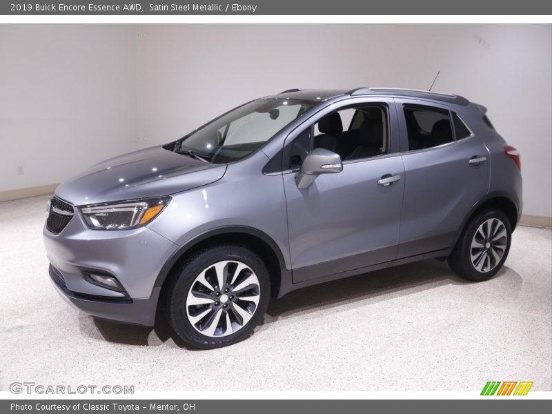 Satin Steel Metallic / Ebony 2019 Buick Encore Essence AWD