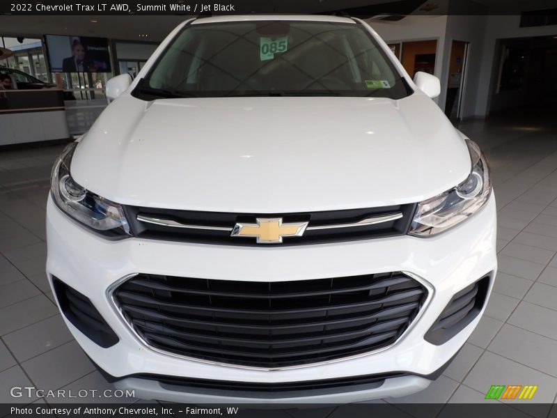 Summit White / Jet Black 2022 Chevrolet Trax LT AWD