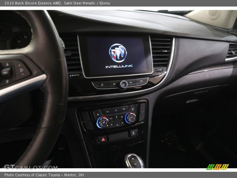 Satin Steel Metallic / Ebony 2019 Buick Encore Essence AWD