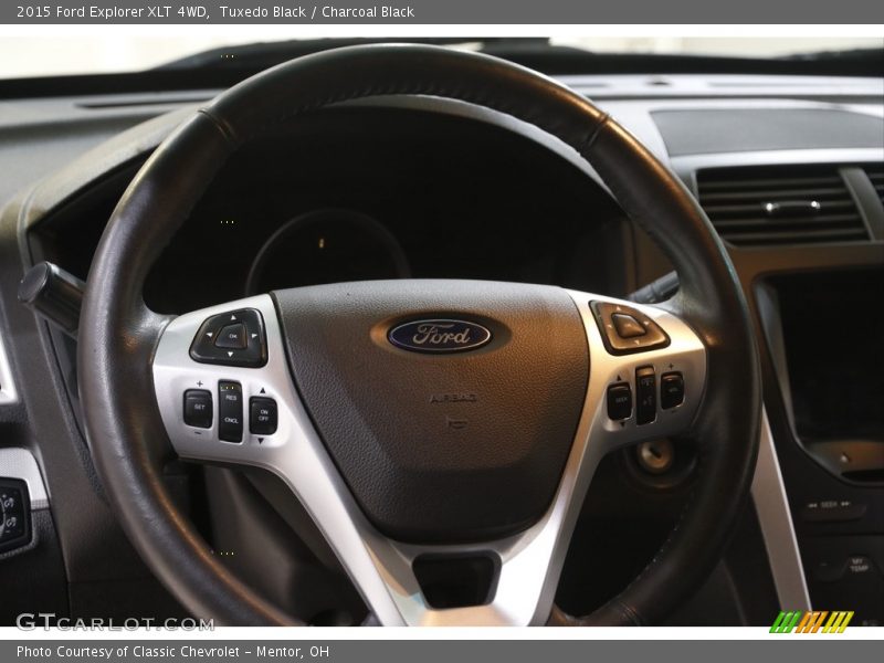 Tuxedo Black / Charcoal Black 2015 Ford Explorer XLT 4WD