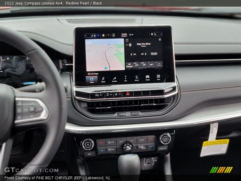 Redline Pearl / Black 2022 Jeep Compass Limited 4x4