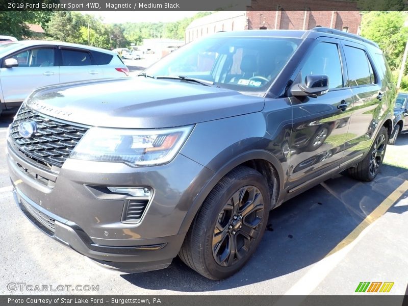 Magnetic / Medium Black 2019 Ford Explorer Sport 4WD