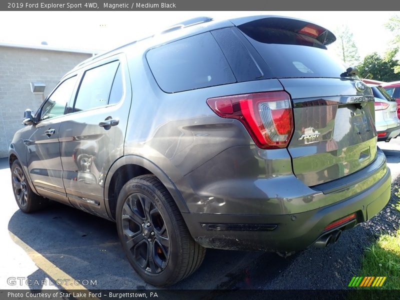 Magnetic / Medium Black 2019 Ford Explorer Sport 4WD