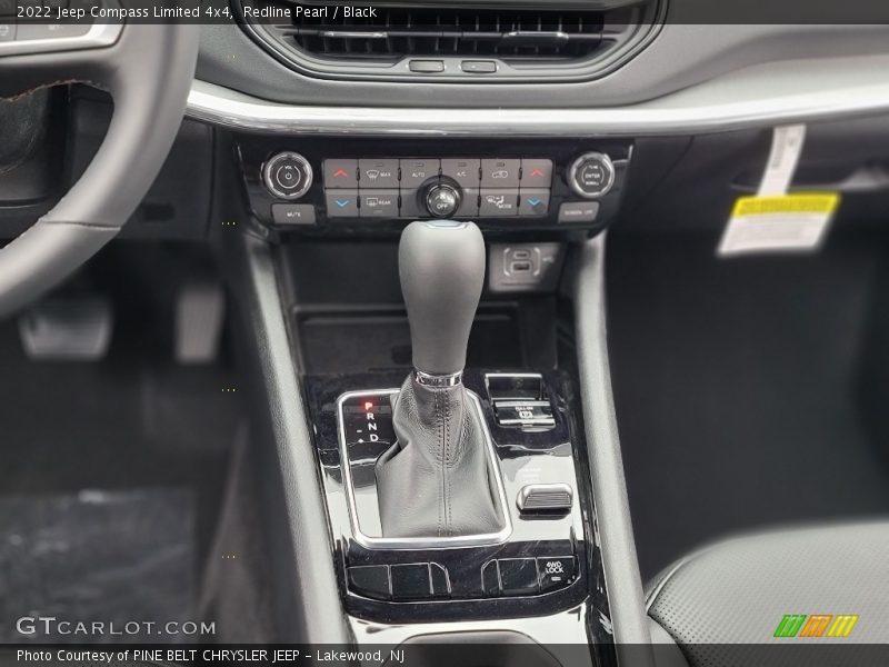 Redline Pearl / Black 2022 Jeep Compass Limited 4x4