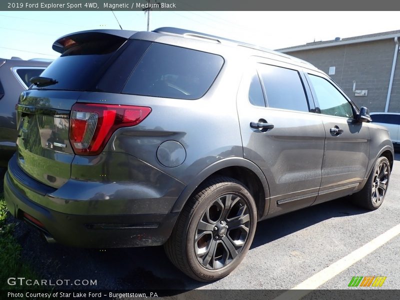 Magnetic / Medium Black 2019 Ford Explorer Sport 4WD