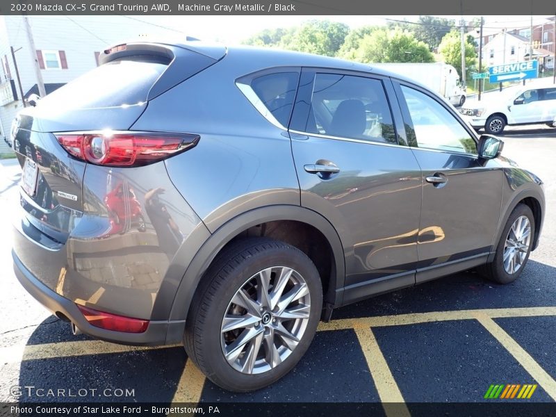 Machine Gray Metallic / Black 2020 Mazda CX-5 Grand Touring AWD