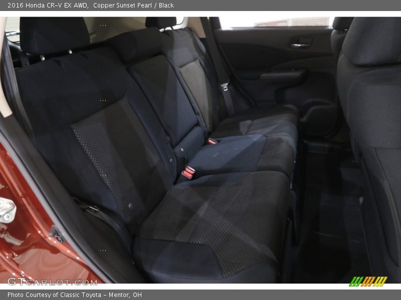 Copper Sunset Pearl / Black 2016 Honda CR-V EX AWD