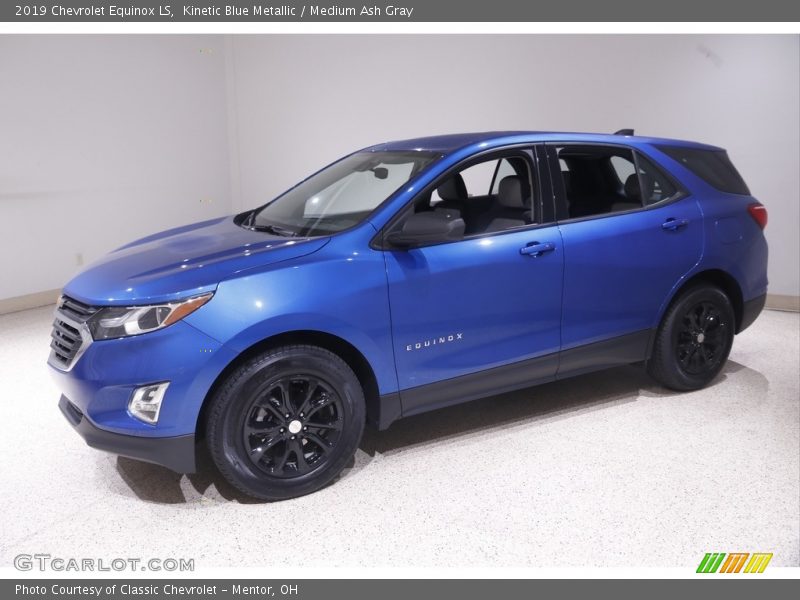 Kinetic Blue Metallic / Medium Ash Gray 2019 Chevrolet Equinox LS
