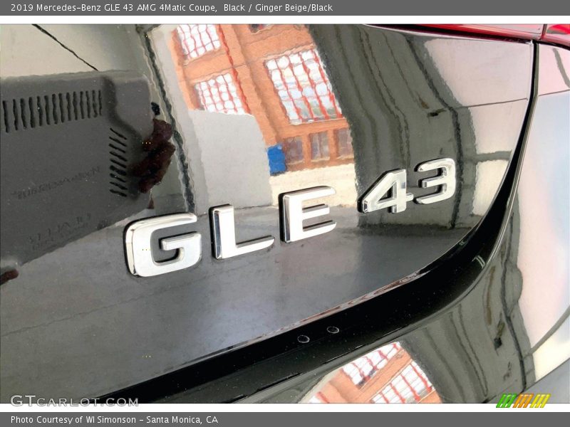 Black / Ginger Beige/Black 2019 Mercedes-Benz GLE 43 AMG 4Matic Coupe